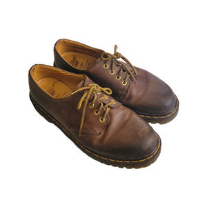 Vintage Dr. Martens 1561 Brown Oxford Shoes Made in England Womens Size 9 Womens